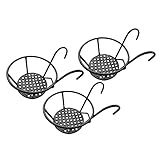 Balacoo 6 Peças Suporte De Vaso De Flores Decoração De Casa Cabides De Plantas Interiores Arara Prateleira Suspensa Estante Suspensa Suporte Para Plantas Suspensas Cesto De Pendurar Bonsai