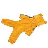Balacoo Capa De Chuva De Estimação Capa De Chuva Transparente Cão Transparente Cachorro Amarelo Capa De Chuva Para Cachorro Pequeno Roupa De Gatinho Cachorro Grande Pano Ar Livre