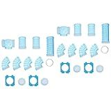 Balacoo Kit De Tubos E Túneis Para Hamster 2 Conjuntos Transparentes DIY Para Túnel De Hamster Esconderijo De Brinquedos De Animais Pequenos Para Gaiola