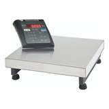Balança 300kg Com Bateria Ramuza Dpb 300 Plataforma Inox