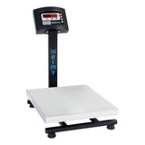 Balança Comercial 200kg 50g Bateria 39x34cm Com Coluna Welmy