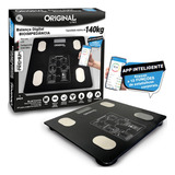 Balança Corporal Digital Bioimpedancia Até 140kg Premium Cor Preto