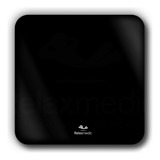 Balança Corporal Digital De Banheiro Ônix 180kg Relaxmedic Cor Preto Bivolt