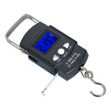 Balança De Bolso Anzol Digital Portátil Com Lcd E Fita