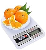 Balança De Cozinha Digital Eletrônica De Precisão Dieta Alimento Até 10kg Sf 400