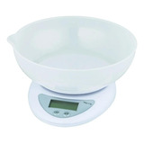 Balança De Cozinha Digital Tomate Sf 420 Pesa Até 5kg Branco