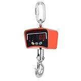 Balança De Guindaste Digital Eletrônica De Alta Precisão De 500 Kg 0 1 Kg Mini Escala De Gancho Portátil LCD Retroiluminado Escala De Suspensão De Guindaste Industrial Balanças De Cozinha