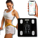 Balança Digital Corporal Bioimpedância Aplicativo Bluetooth