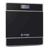 Balança Digital Corporal De Banheiro Consultorio Peso 180kg Cor Balança Digita Preta