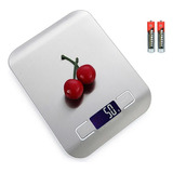 Balança Digital Cozinha Inox 10kg Precisão Dieta Fitness