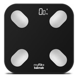 Balança Digital De Análise Corporal Myfit Preta Balmak