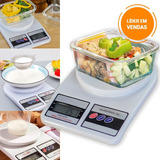 Balança Digital De Cozinha Alta Precisão Nutrição Dieta 10kg
