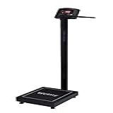 Balança Digital Eletronica Adulto Antropometrica Preta 200kg- Modelo W200-50A- Inmetro- Welmy- Welmy
