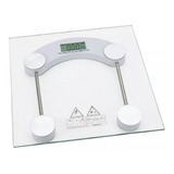 Balança Digital Vidro Temperado Banheiro Academias Até 180kg Cor Transparente