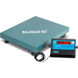 Balança Eletrônica 200kg X 50g Plataf Carbono 40x50 Inmetro