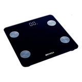 Balança Eletrônica Benoá Banheiro Bluetooth 180kg Cor Preto N a