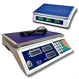 Balança Eletrônica Digital Com Bateria Embutida Pesa Até 40 Kg Bivolt Alta Precisão Pesagem De Alimentos E Ingredientes Aço Inoxidável Leitura Na Tela