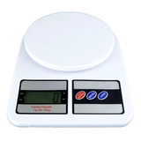 Balança Eletrônica Digital De Cozinha Pesa De 1gr Até 10kg Cor Wellmix Capacidade Máxima 10 Kg