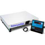 Balança Eletronica Inox 300kg X 100g 50x60 Garantia Inmetro