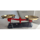 Balança Filizola 40kg Antiga Pratos Bronze only Wood1757 