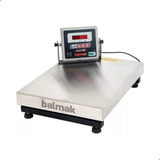 Balança Industrial Digital Balmak Bk inox Com Bateria 300kg 90v 250v 55 cm X 40 cm
