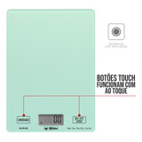 Balança Touch Digital De Cozinha 5 Kg 1 G Rhino Bacri 5m