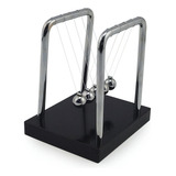 Balance Balls Pendulo De Newton Base Pequeno Decoração Mesa Escritório Cor Preto