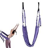 Balanço De Inversão De Ioga- Corda Aérea De Ioga - Correia De Alongamento De Pernas Para Dança - Flexibilidade Trainer Backbend Assist Para Divisões Fortes Antigravidade- Treinamento De Hersil