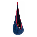 Balanço Infantil De Teto Tipo Ninho Sensorial Azul Marinho
