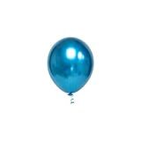 Balão- Riberball- Bexiga- Redondo- Nº 5- Platino Azul- Pacote Com 25- Modelo- 1009005050025