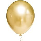 Balão- Riberball- Bexiga- Redondo- Nº 5- Platino Ouro- Pacote Com 25