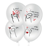 Balão Bexiga Flork Meme Bentô Aniversário 25 Unidades