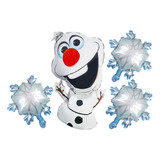 Balão Bexiga Frozen Olaf Neve Com