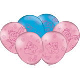 Balão Bexiga Galinha Pintadinha Candy 25 Unidades