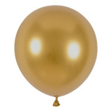 Balão Bexiga Metalizado Cromado Redondo N 9 Aniversário 25un
