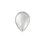 Balão Cintilante N-070 Prata- Pacote Com 50- São Roque