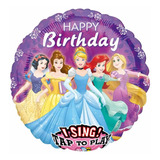 Balão Das Princesa Disney Original Canta Happy Birthday