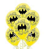 Balão De Látex Batman Com Complementos