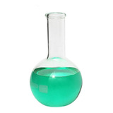 Balão De Vidro Fundo Chato 100 Ml