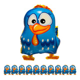 Balão Galinha Pintadinha Bexiga Metalizado Festas Kit 10 Uni