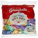 Balao Gran Festa N 090 Candy Pacote Com 50 Riberball