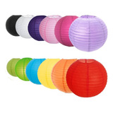 Balão Japonês Lanterna Tyotin Chinesa Coloridas Papel Hachi8