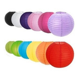 Balão Japonês Lanterna Tyotin Chinesa Papel Coloridas