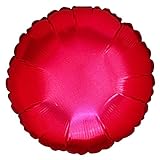 Balão Metalizado Coração Vermelho 45 Cm