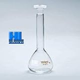 BALÃO VOLUMÉTRICO 100ML C ROLHA DE POLI Vidro 