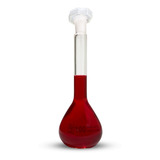Balão Volumétrico 100ml Com Rolha De Polietileno Classe A