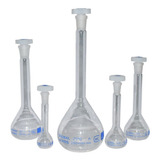 Balao Volumétrico De Vidro Com Rolha Plastica 50 Ml