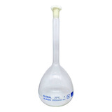 Balão Volumétrico Vidro Boro 3 3 2000ml C Rolha Polietileno