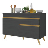Balcão Cozinha Gabinete Pia 120 Cm Veneza Gb Multimóveis Pto