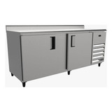 Balcão De Serviço 2m Inox Ar Forçado Venâncio Vbsr20 220v